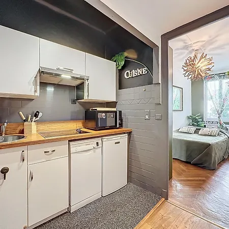 T2 Climatisé Au Coeur De Juan Les Pins - 200m De La Apartamento
